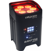 Algam Lighting EVENTPAR - Par LED 6 x 12W RGBWAUV sur batterie  - Vue 1